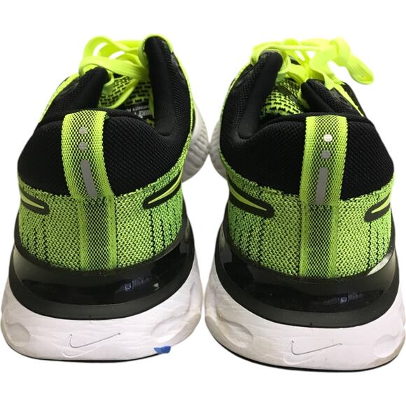 Nike React Infinity Run Flyknit 2 Running Shoes Mens Size11 Volt Black Lace Up main image 6